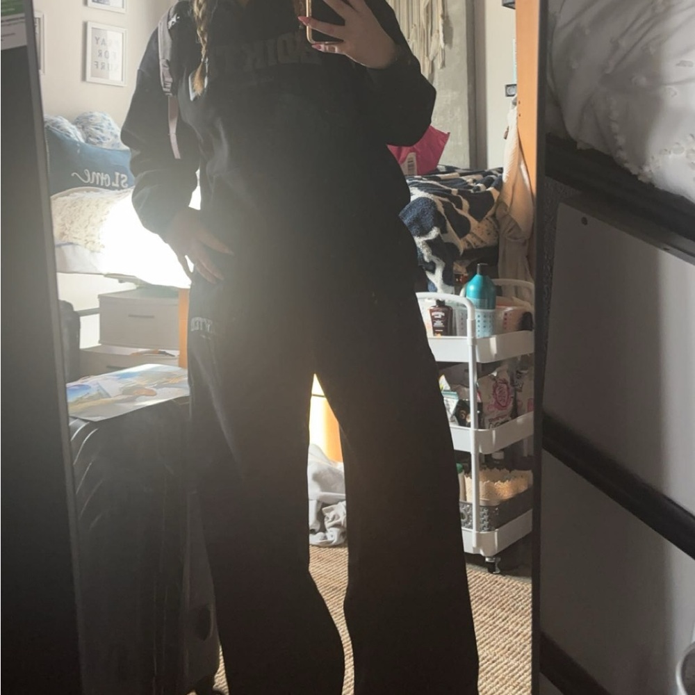 Edikted Black sweat set